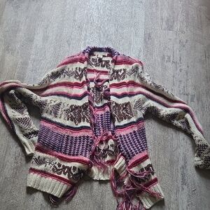 Love By Design Multicolor Patterned Cardigan